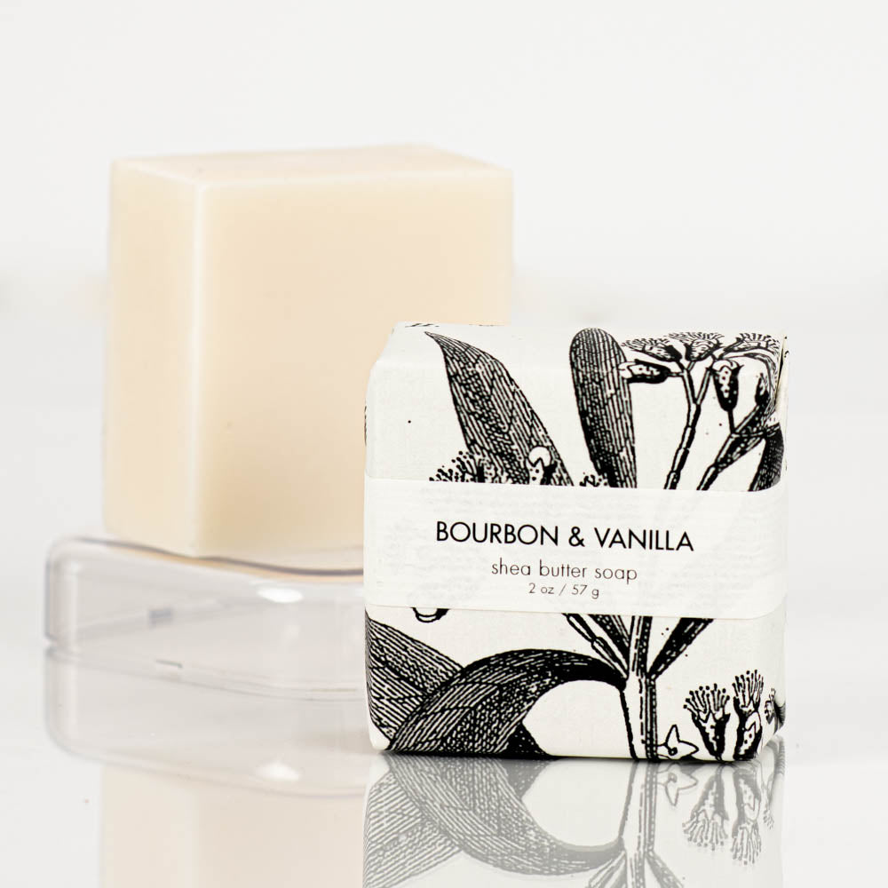 Bourbon &amp; Vanille - Petite Sheabutter Seife