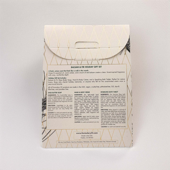 Balsam & Fir Gold Gift Set