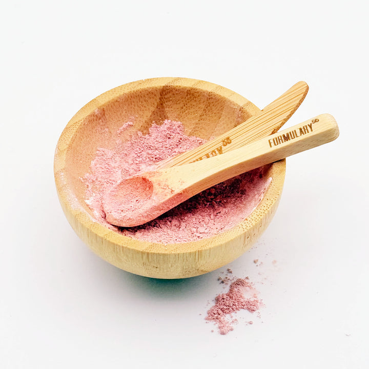 Organic Bamboo Treatment Set: Bowl, Spoon & Spatula