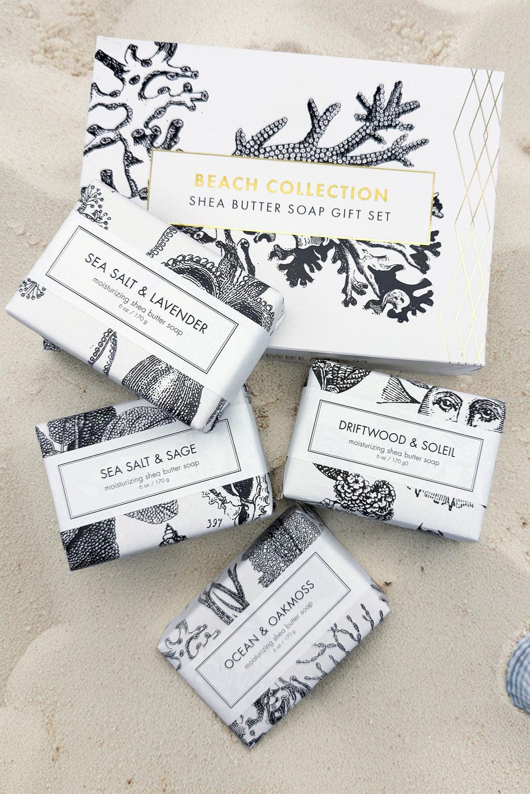 Beach Collection - Sheabutterseife-Geschenkset 