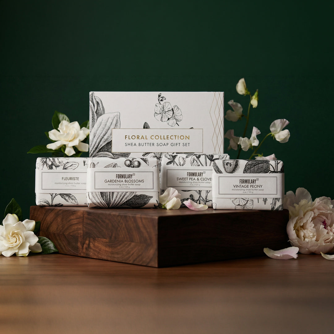 Floral Lovers - Shea Butter Soap Gift Set