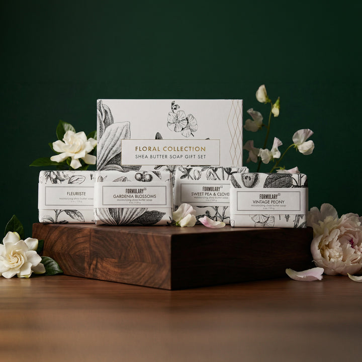 Floral Lovers - Shea Butter Soap Gift Set