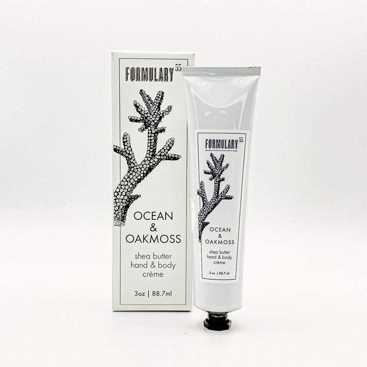 Ocean & Oakmoss - On-the-Go Shea Butter Hand and Body Creme Tube