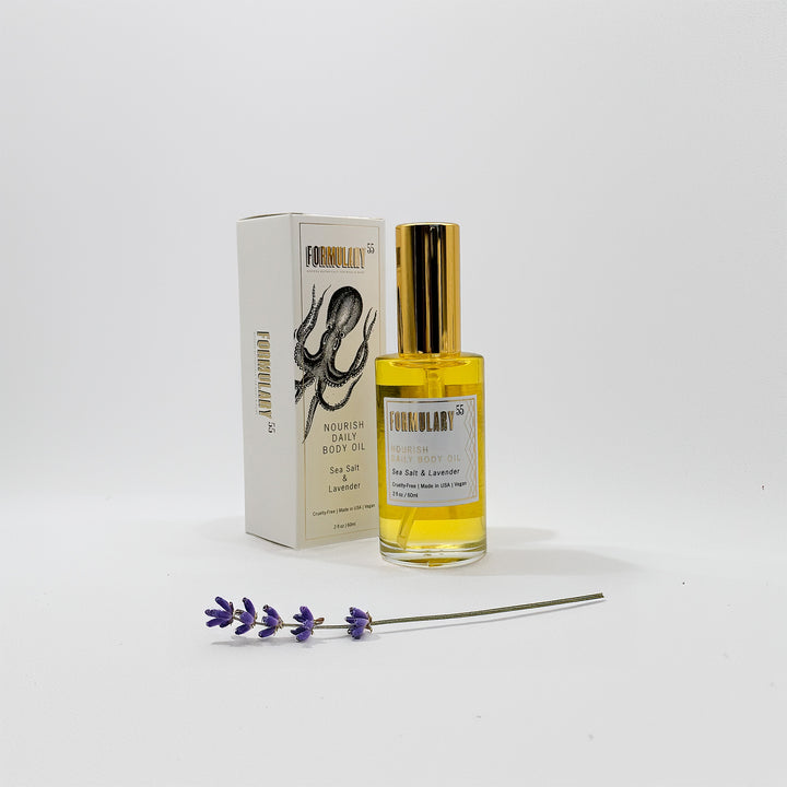 Sea Salt & Lavender - Nourish Daily Body Oil