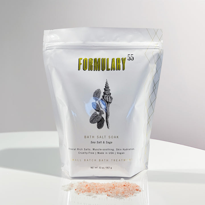Meersalz &amp; Salbei – 32oz Badesalz