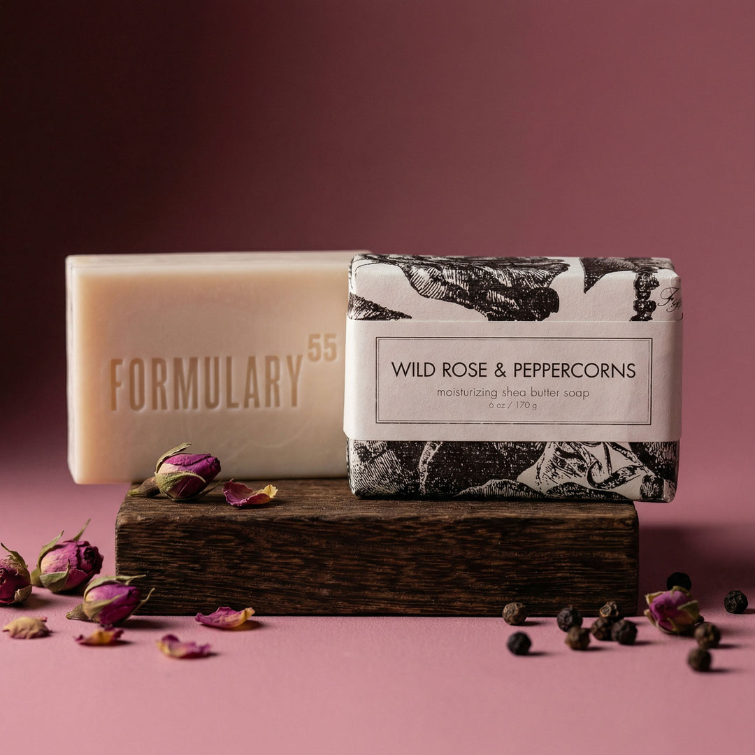 Wild Rose & Peppercorns - Shea Butter Bar Soap