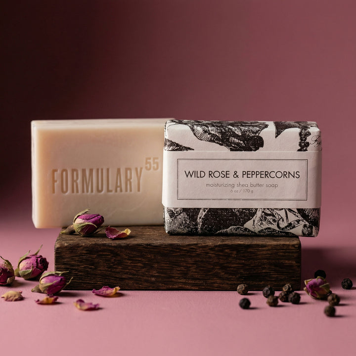 Wild Rose & Peppercorns - Shea Butter Bar Soap