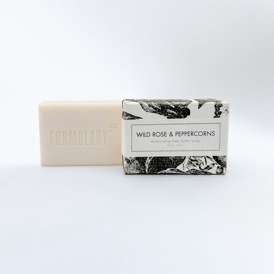 Wild Rose & Peppercorns - Shea Butter Bar Soap