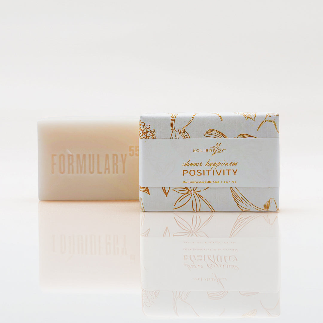 KolibriJoy Positivity "Choose Happiness" - Shea Butter Bar Soap