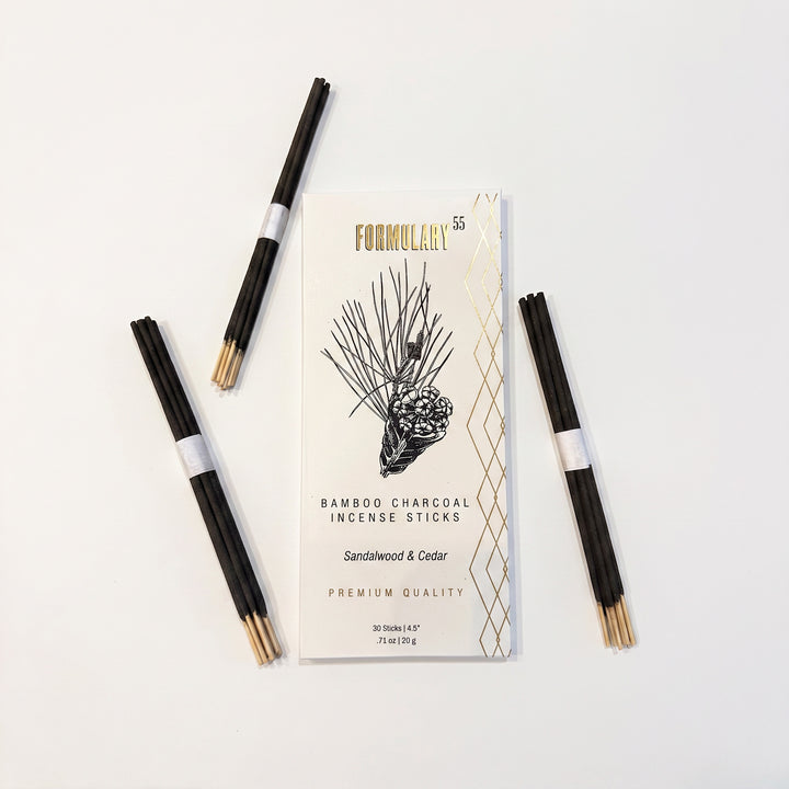 Bamboo Charcoal Incense Trio Gift Set