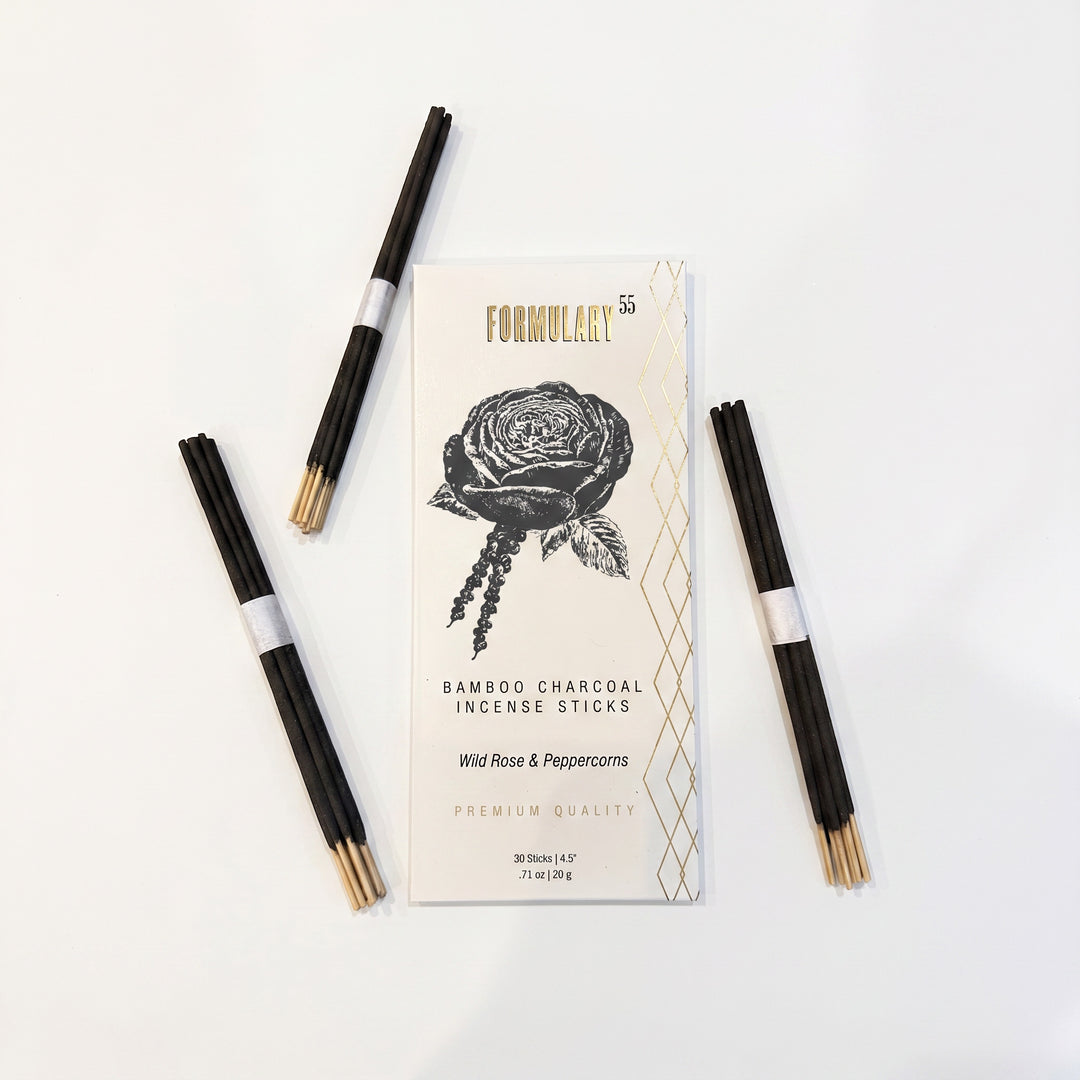 Bamboo Charcoal Incense Trio Gift Set