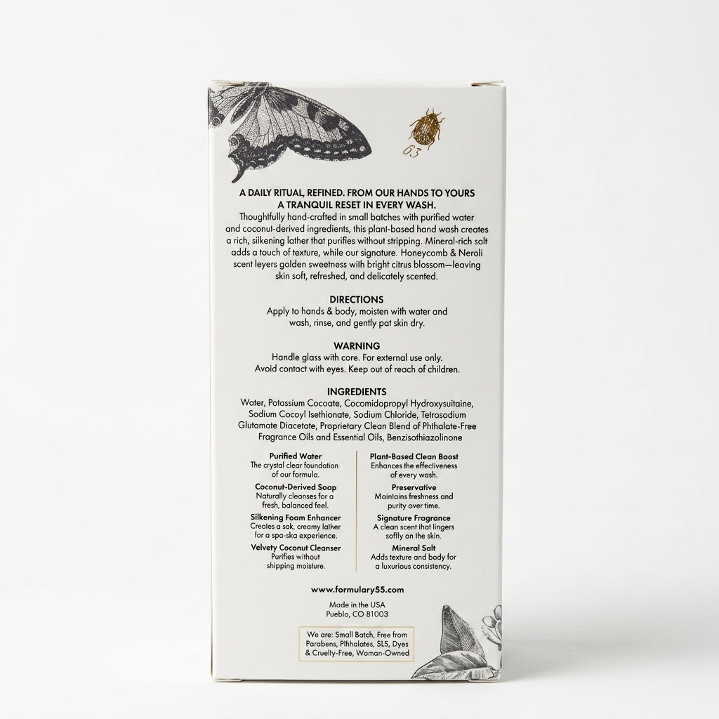 Honeycomb & Neroli - Liquid Hand Wash